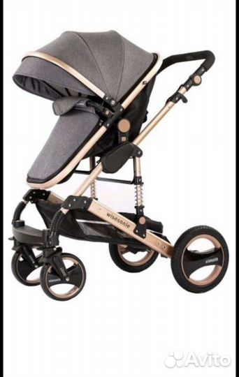 Детская коляска 2в1 Wisesonle трансформер