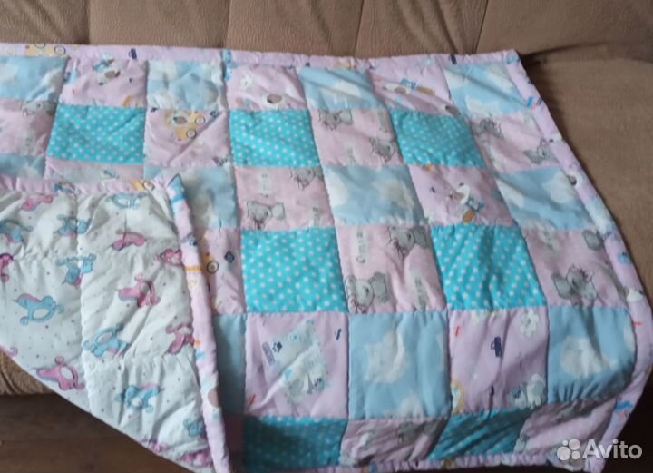 Детское лоскутное одеяло