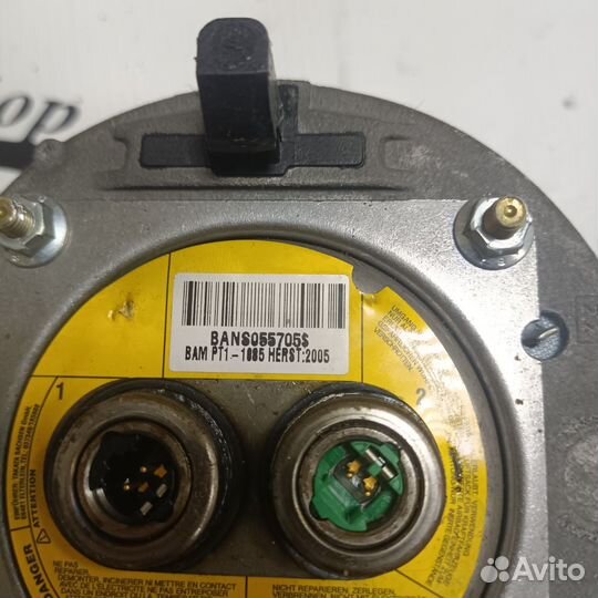 Подушка безопасности водителя BMW x5 e53 дорест