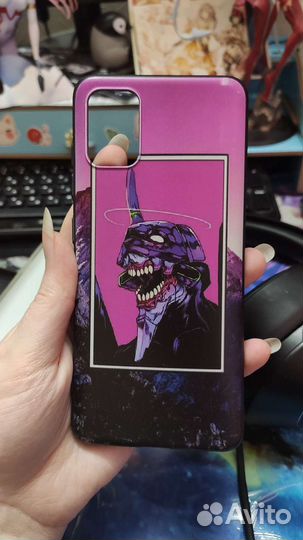 Чехол на samsung а51 аниме Evangelion