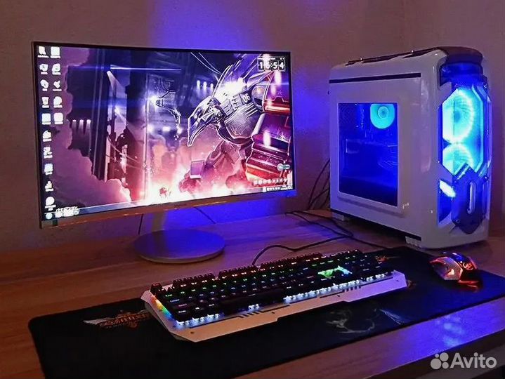 Новый игровой пк Ryzen 5 2600x / AMD RX 580 8GB