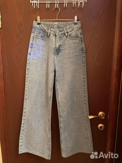 Джинсы женские широкие 40 42