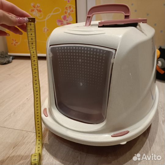 Кошачий лоток закрытый