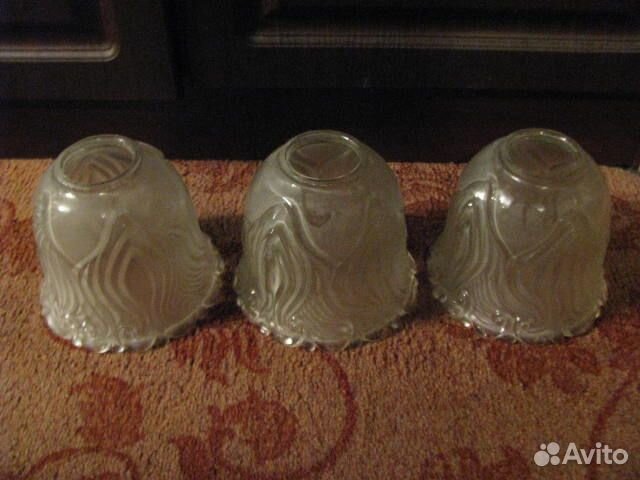 Плафоны для люстры стеклянные