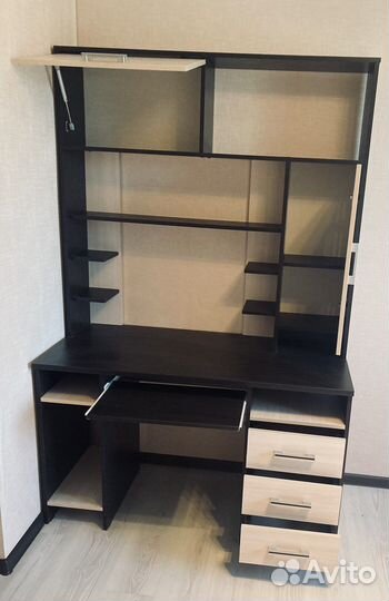 Компьютерный рабочий стол венге 192х124х57