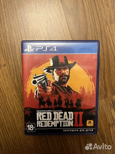 Игрa на ps4 RDR2