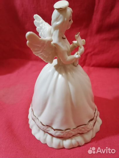 Статуэтка- колокольчик Ангел фарфор