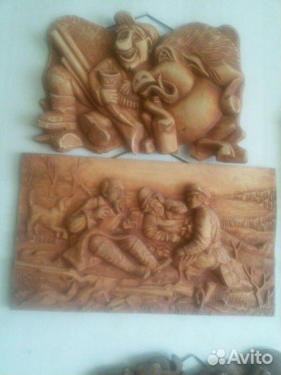 Охота резьба