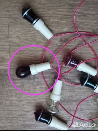 Ёлочная гирлянда СССР Новогодняя