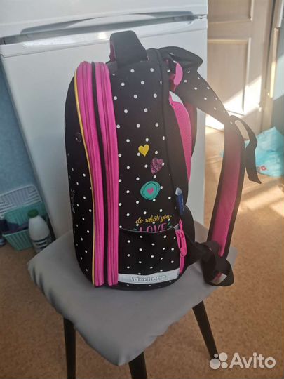 Рюкзак школьный для девочки бу
