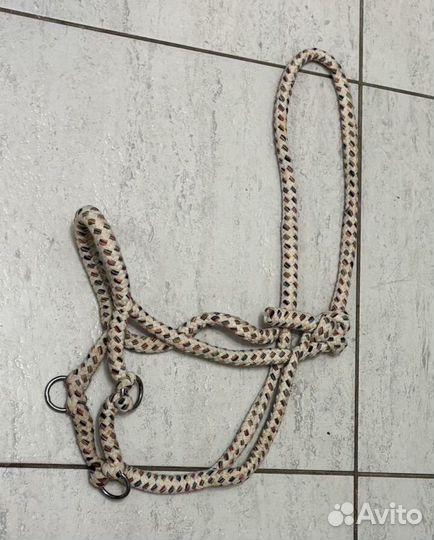 Веревочный недоуздок универсальный