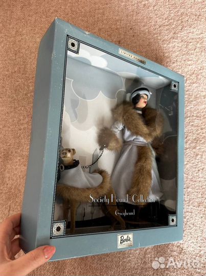 Barbie Society Hound Collection Greyhound 2001nrfb