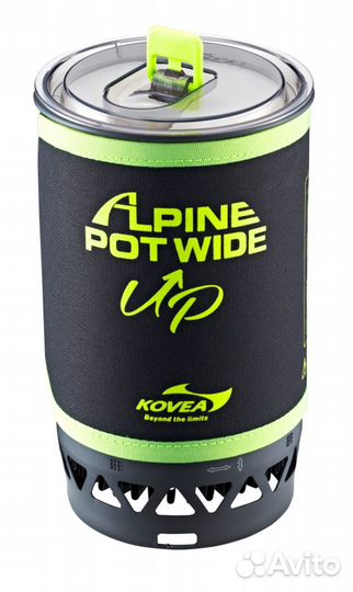 Горелка газовая Kovea Alpine Pot Wide Up 1,5L