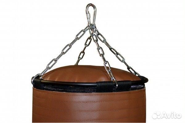 Боксерский мешок Рокки натуральная кожа 80 см