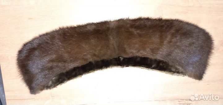 Воротник из норки