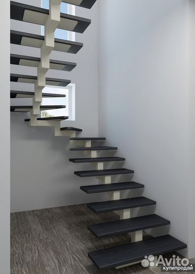 Каркас лестницы