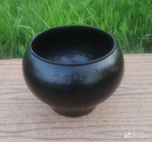 Чугунок Чугунный 2,5 литра Клеймо СССР Состояние