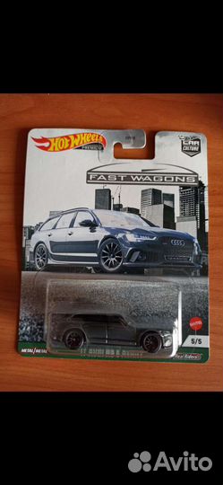 Hot Wheels Premium Audi Rs 6 Avant редкая