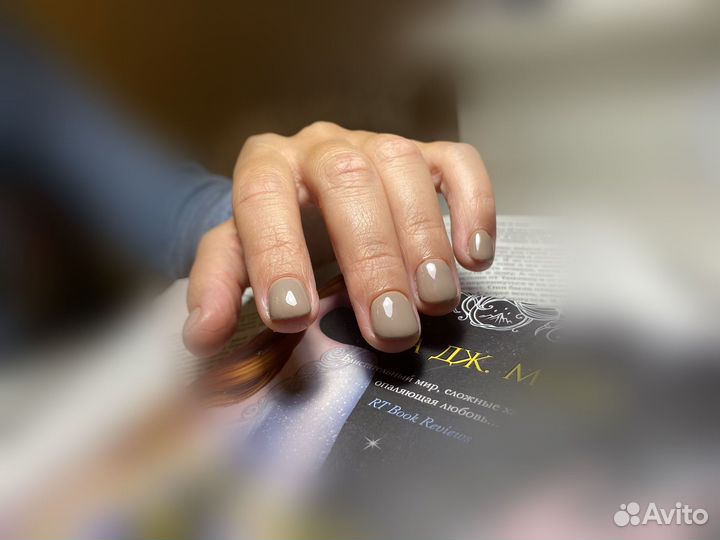 Маникюр гель лак