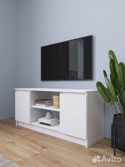 Тумба под тв Мори мтв 1200.1 Белый