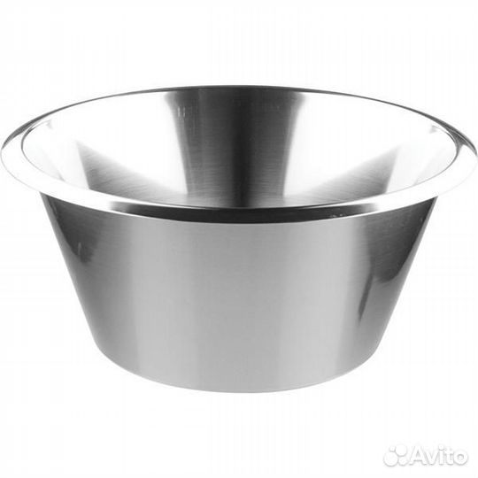 Миска; сталь нерж.; 0.5л