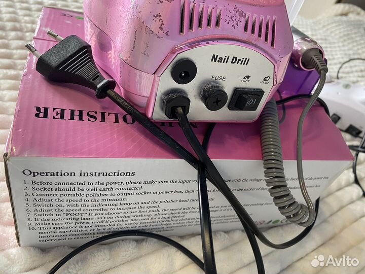 Аппарат для маникюра nail drill/nail master