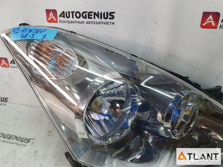 Фара передняя правая toyota wish