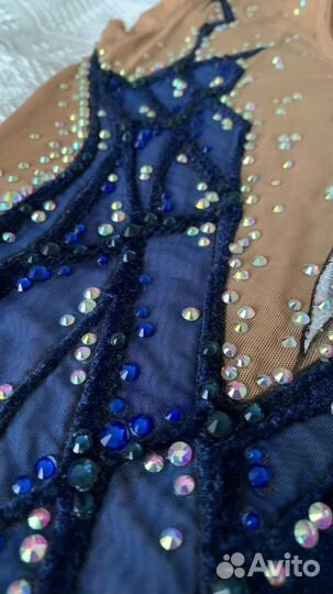 Купальник гимнастический для выступлений140-158см