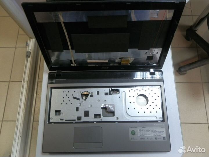 Ноутбуки Acer по запчастям смотрите список