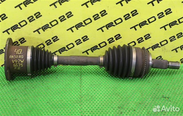 Привод передний правый Mitsubishi Pajero V97W 6G75