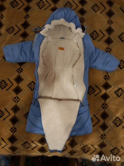 Комбинезон трансформер на овчине