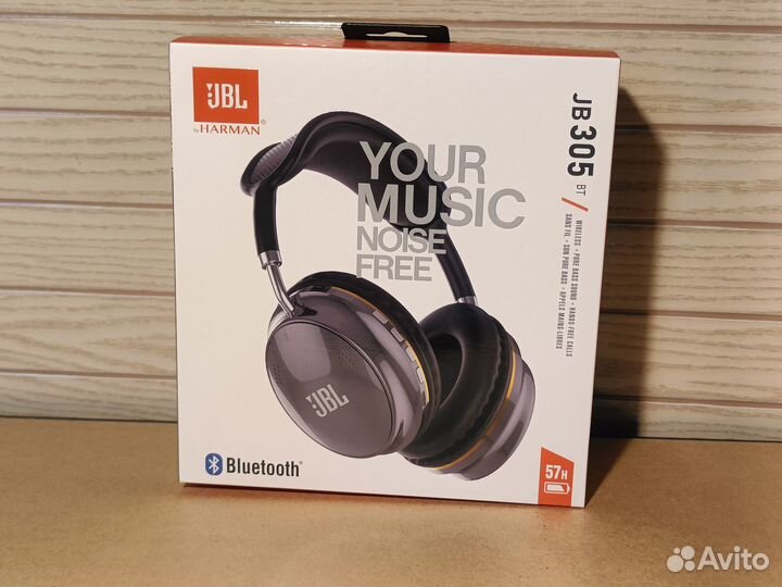 Беспроводные наушники JBL JB 305 чёрные