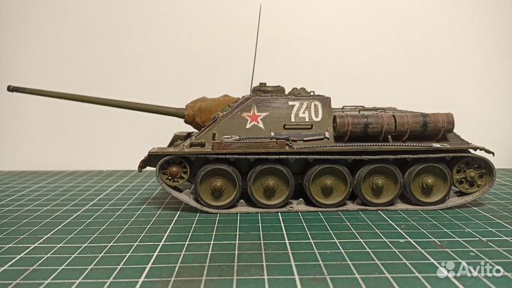 Модель танка су-100, 1/35