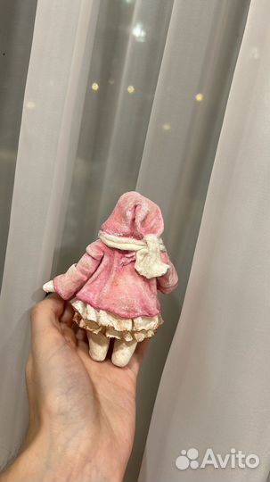 Ватные елочные игрушки