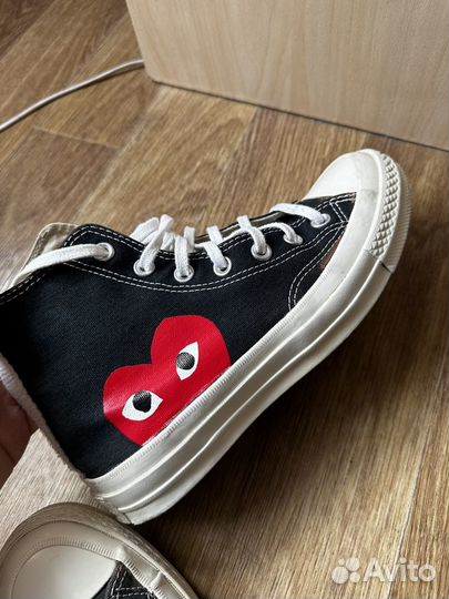 Кеды Comme Des Garçons Play x Converse Chuck