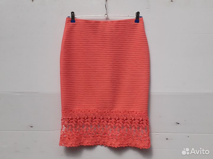 Юбка летняя прямая 46р