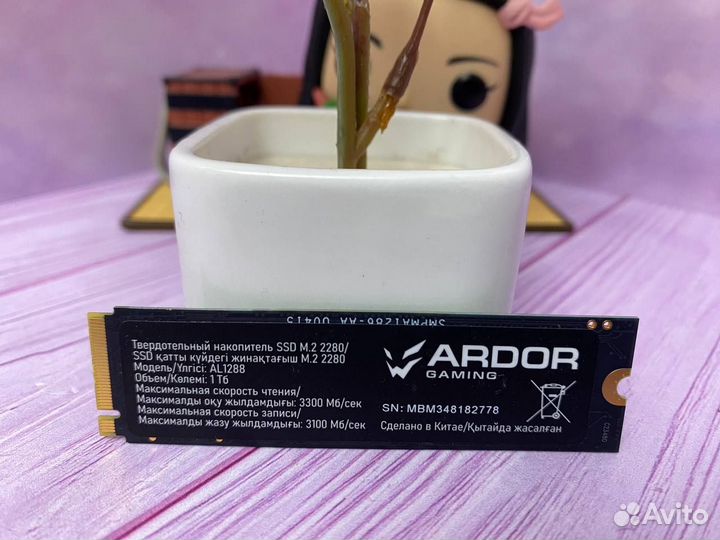 M.2 NVMe ardor gaming Ally AL1288 1024 Gb
