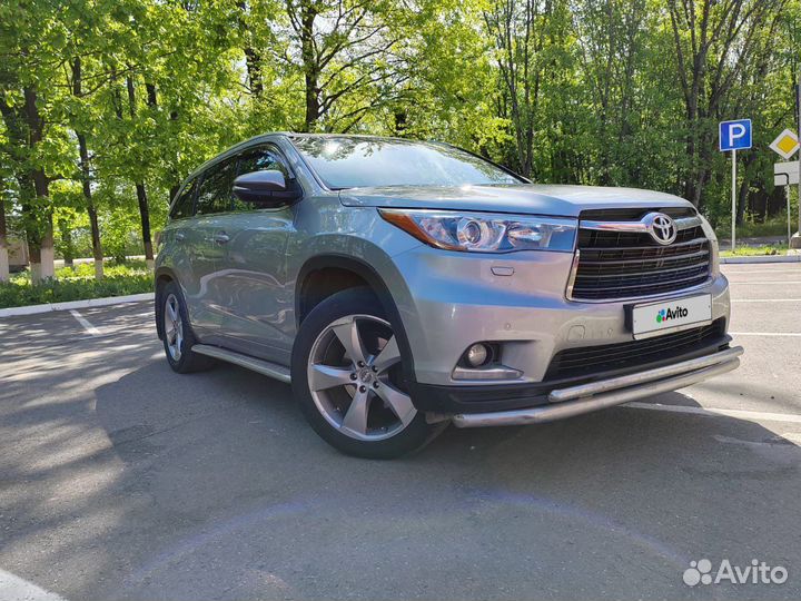 Toyota Highlander 3.5 AT, 2014, 230 000 км