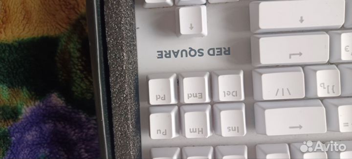 Игровая механическая клавиатура белая