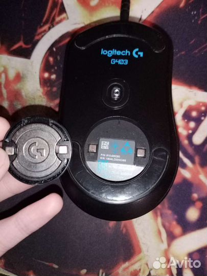 Игровая мышь logitech g403