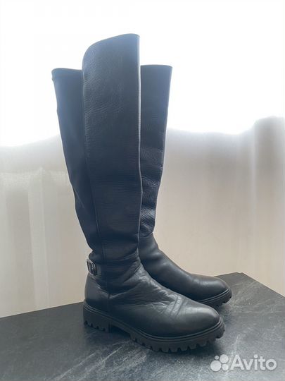 Сапоги натуральная кожа
