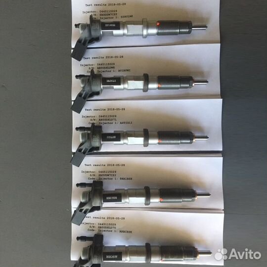 Форсунки для VW Crafter 2.0tdi и 2.5 tdi