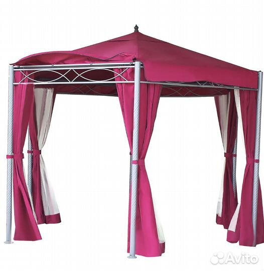 Шатёр для дачи металлическая