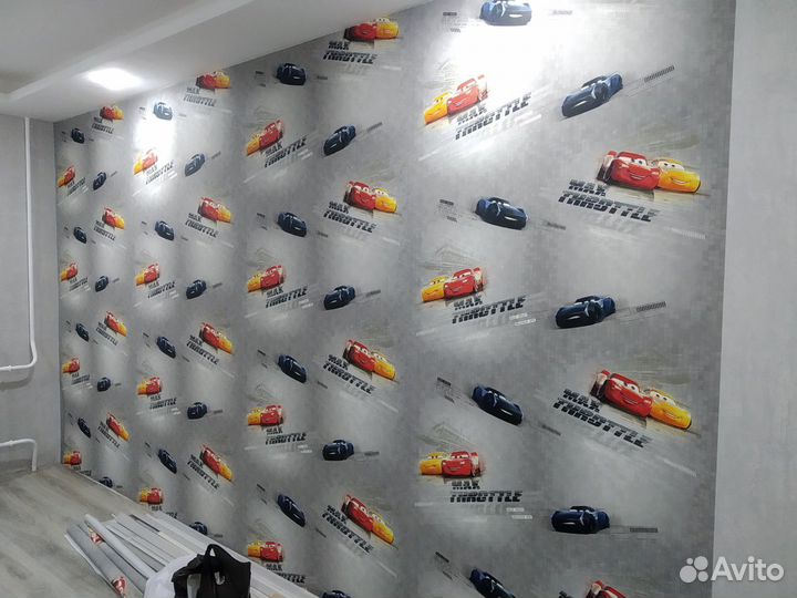 Поклейка и демонтаж обоев