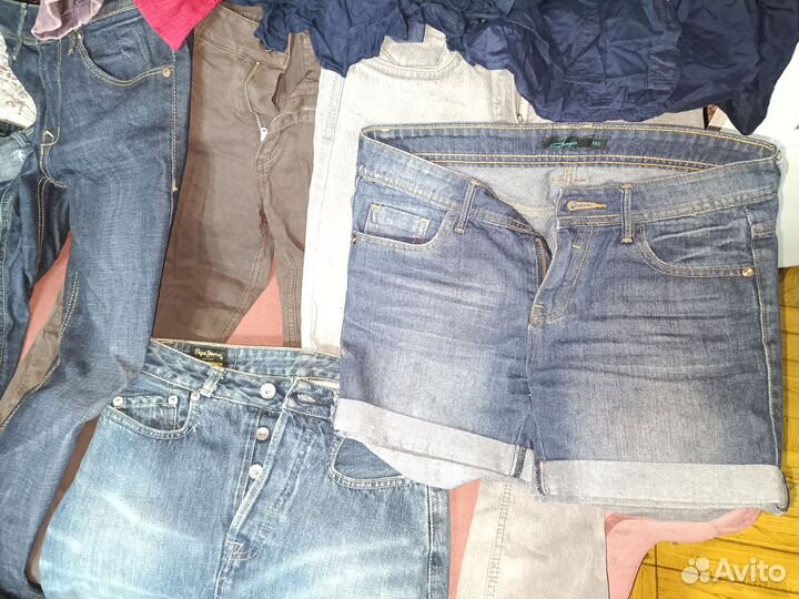 Женская фирменная одежда пакетом 42 размер 19 шт