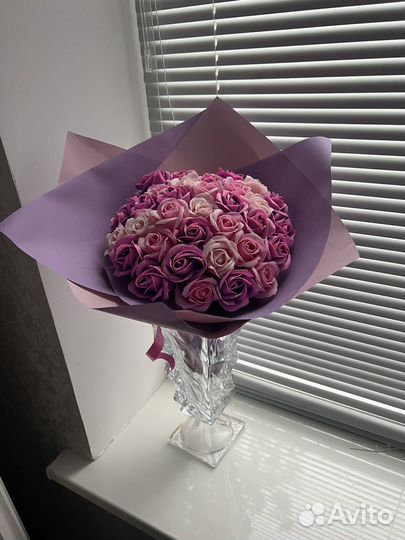 Мыльные розы букеты