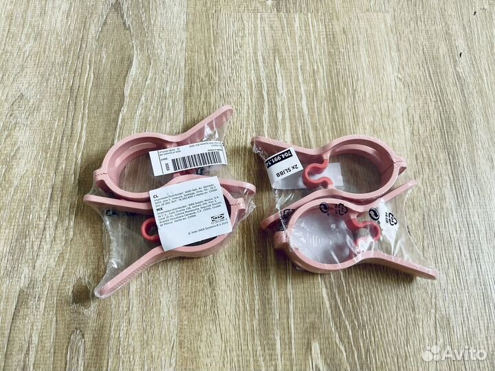 Большие прищепки slibb IKEA новые
