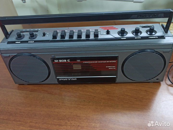 Магнитофон кассетный Ритм- М 303С