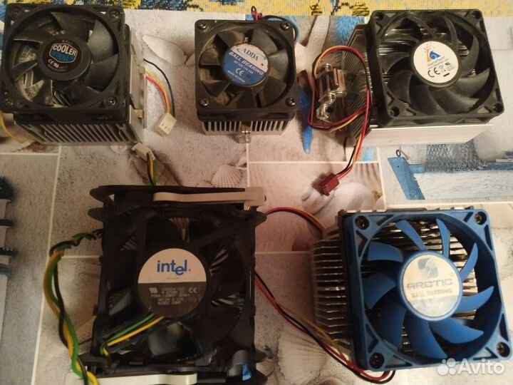 Кулера и шлейфы