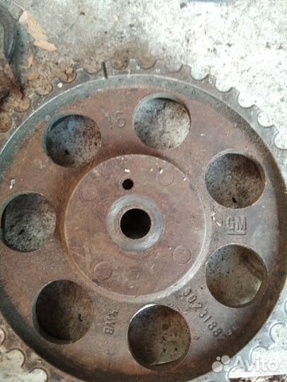 Шкив распредвала Опель c16nz